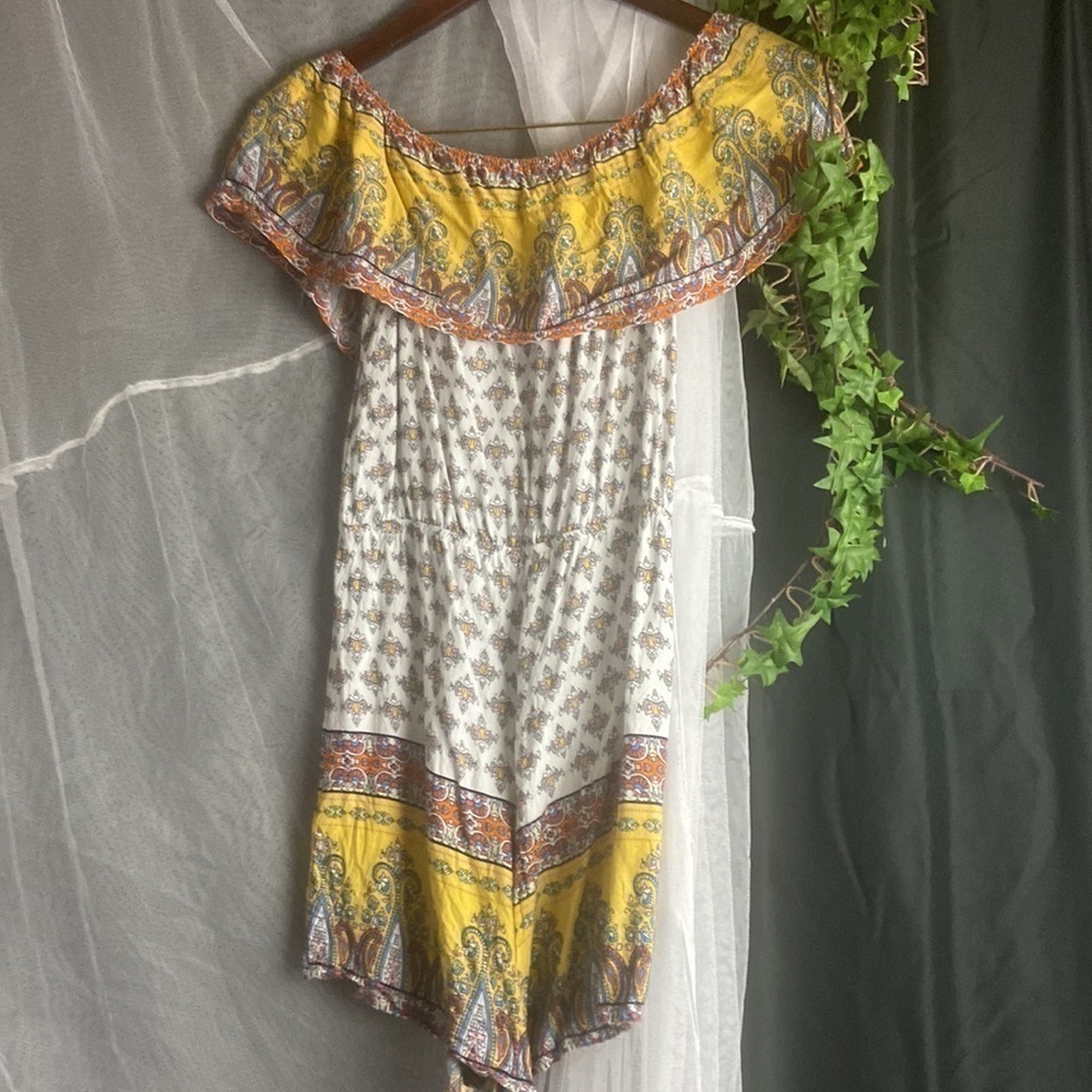 Charolette Russe Boho Romper - Picture 7 of 8